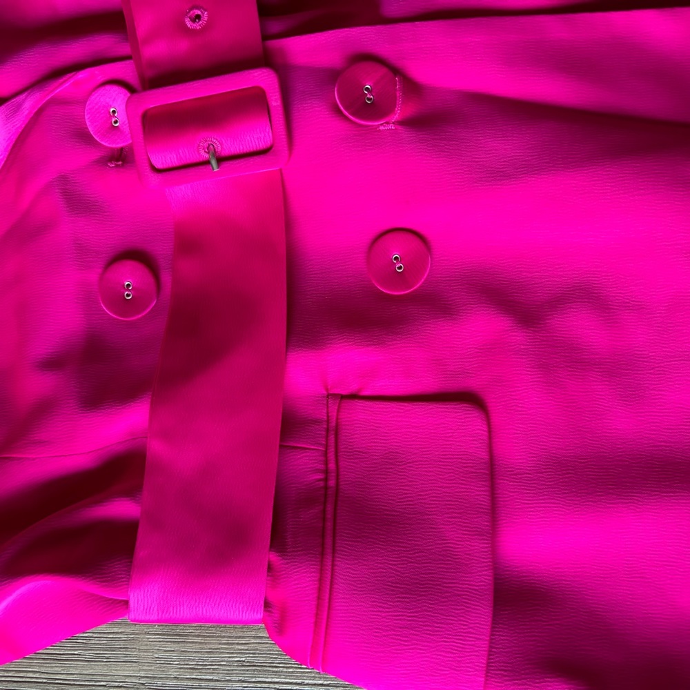 House of Harlow hot pink double breasted blazer NWT small Barbie mean girls (A) - Picture 8 of 10